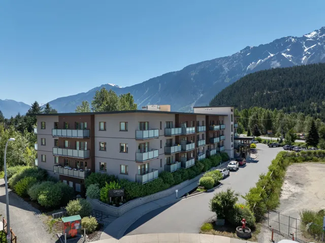 View of property featuring a mountain view