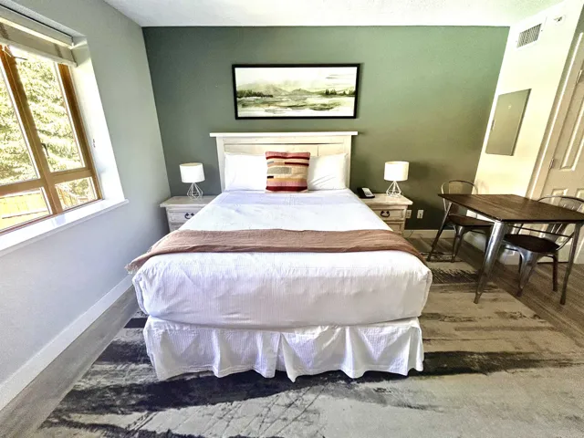 Bedroom featuring wood finished floors