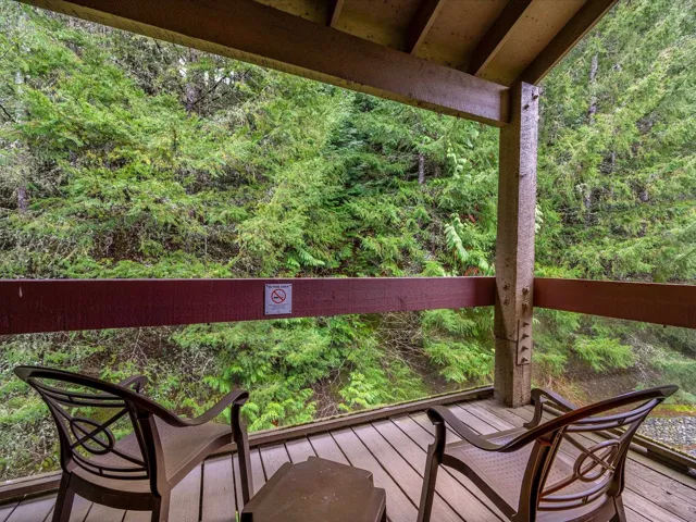 View of deck