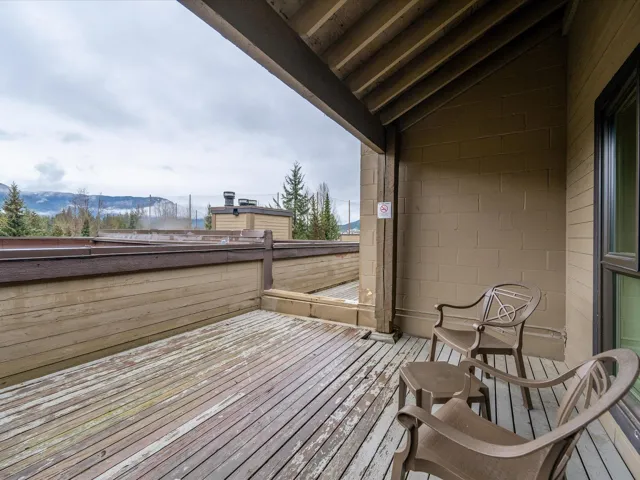 View of deck