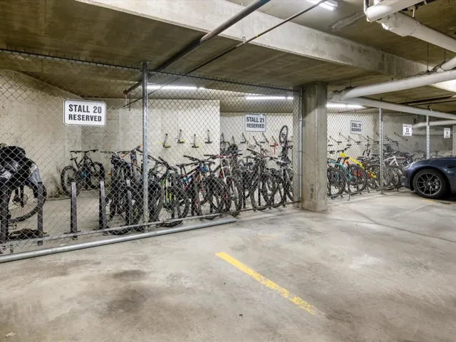 View of parking deck