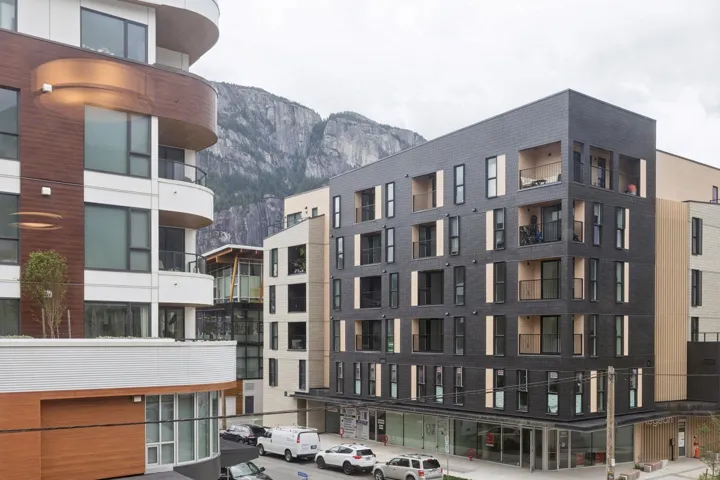 View of property featuring a mountain view