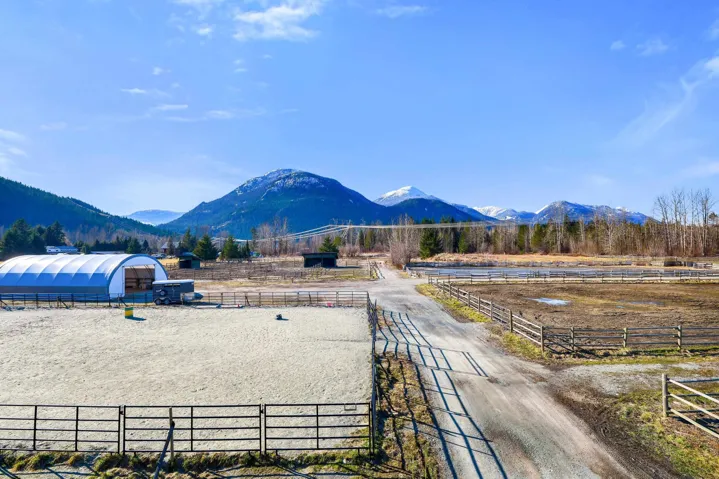 Mountain view featuring rural landscape