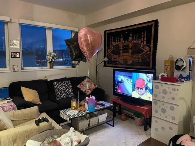View of living area