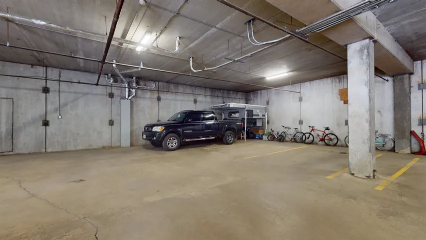 View of parking deck