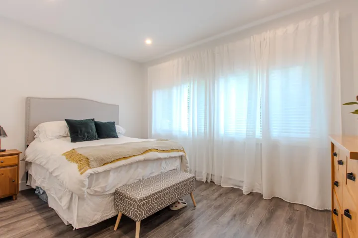 View of yard featuring a wooded view