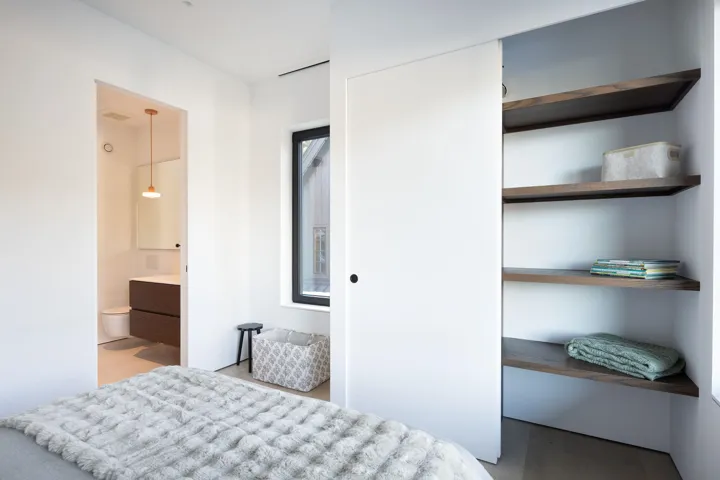 Bedroom featuring ensuite bathroom