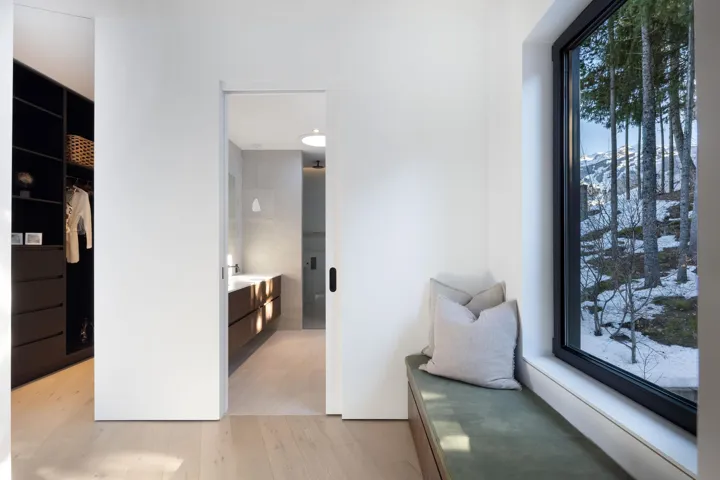 Bedroom featuring light wood-type flooring