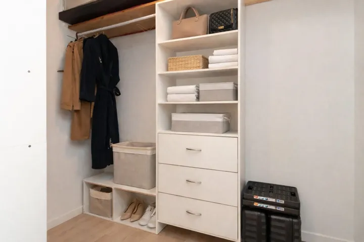 View of closet
