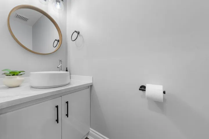 Powder Room on main level