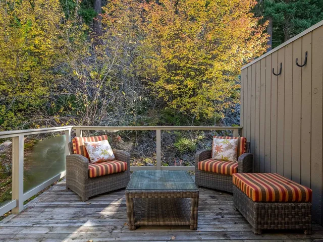 View of deck