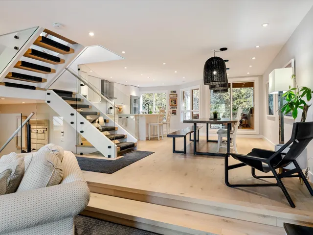 Interior space featuring stairway
