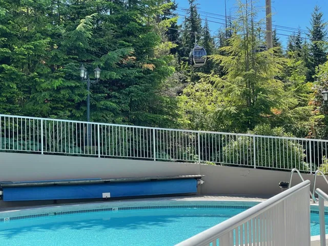 View of pool