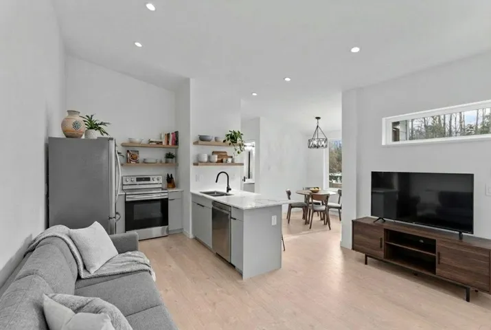staged backyard suite