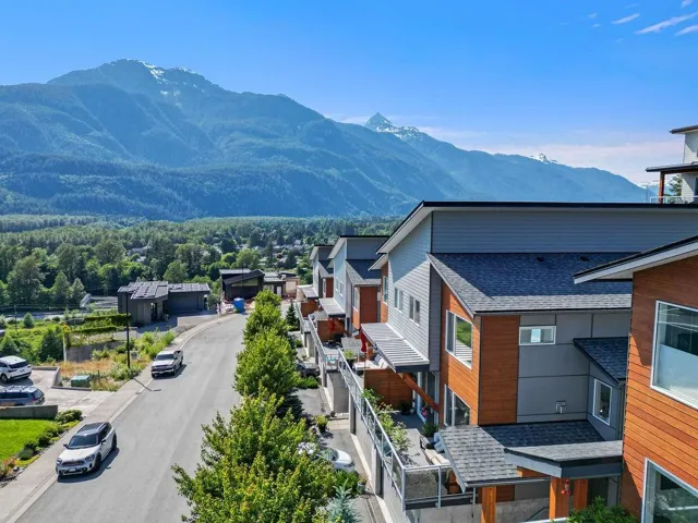 View of mountain background