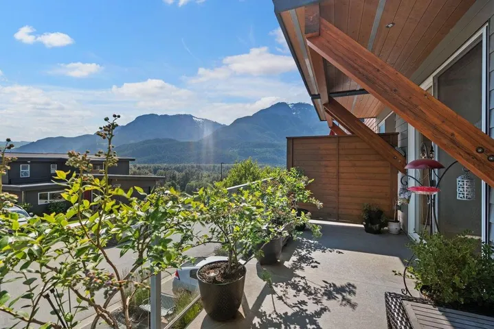 View of mountain backdrop