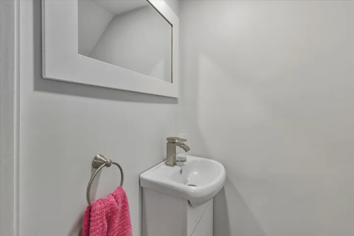 Half bath featuring vanity