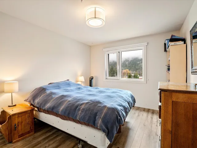Bedroom featuring wood finished floors