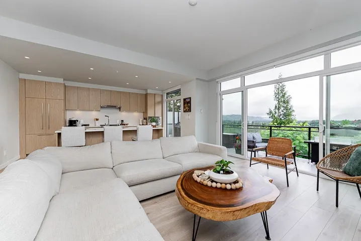 Living room featuring recessed lighting