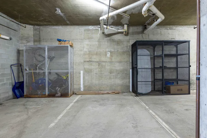 View of parking garage