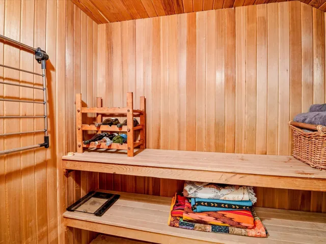 View of sauna