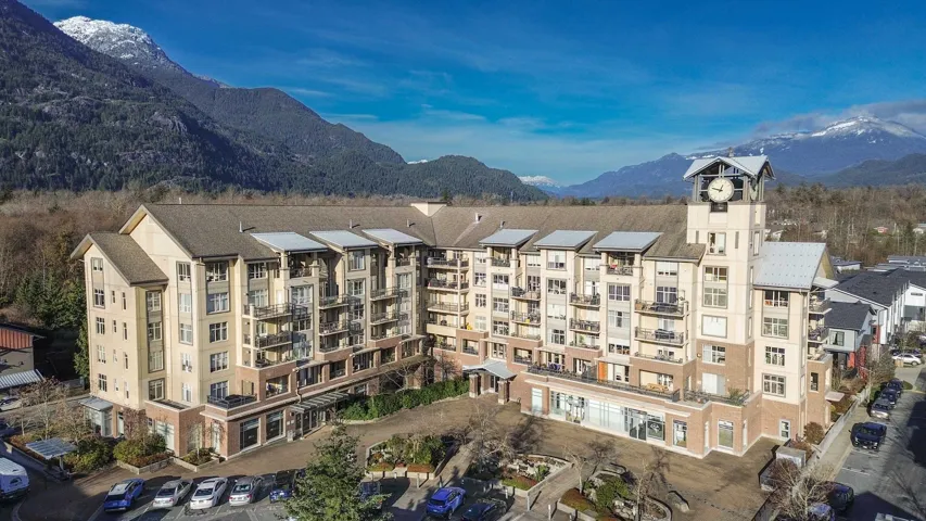 View of property featuring a mountain view