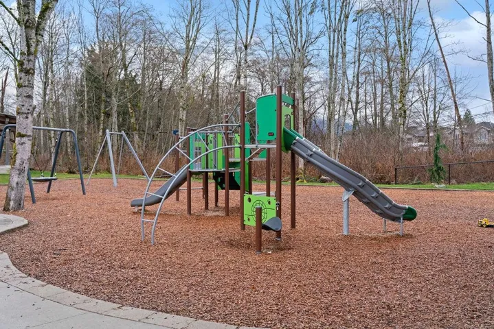 View of community jungle gym