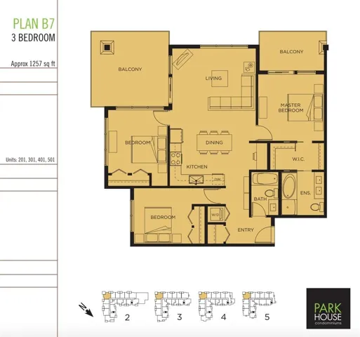 View of layout