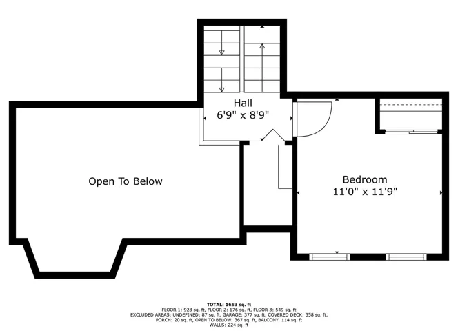 View of room layout
