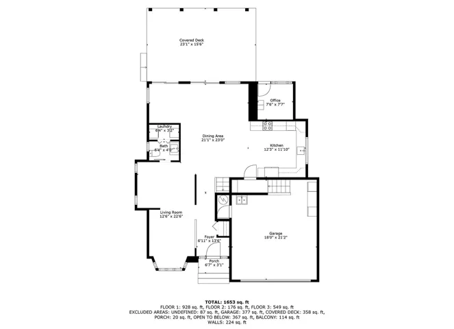 View of room layout