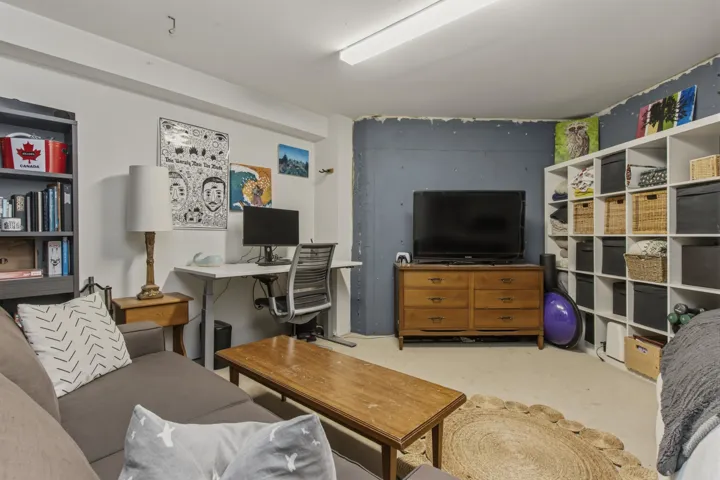 Back of garage converted into office