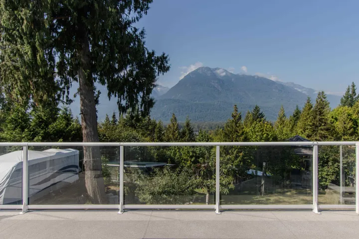 View of mountain backdrop