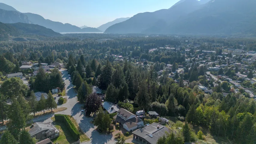 View of property location featuring mountains and nearby suburban area