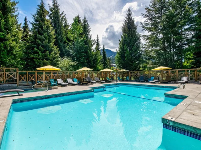 View of pool featuring a gazebo and a patio