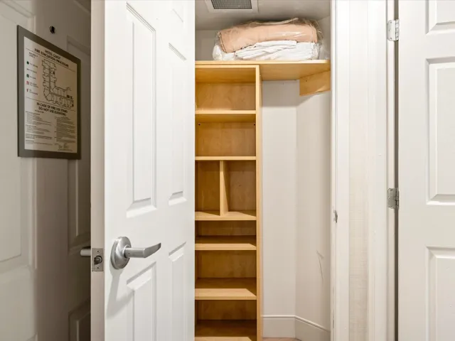 View of closet