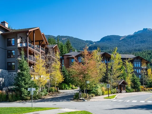 View of community featuring a mountain view