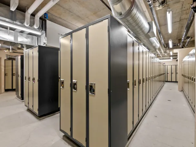 View of storage room