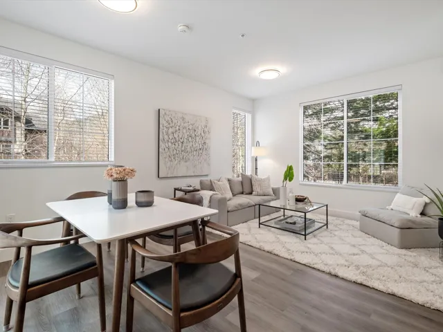 Interior space featuring wood finished floors