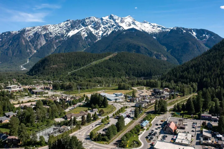 View of mountain backdrop