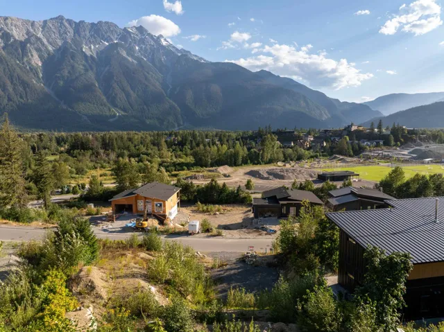 View of mountain background