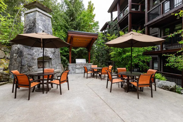 Two outdoor (covered) year round BBQs