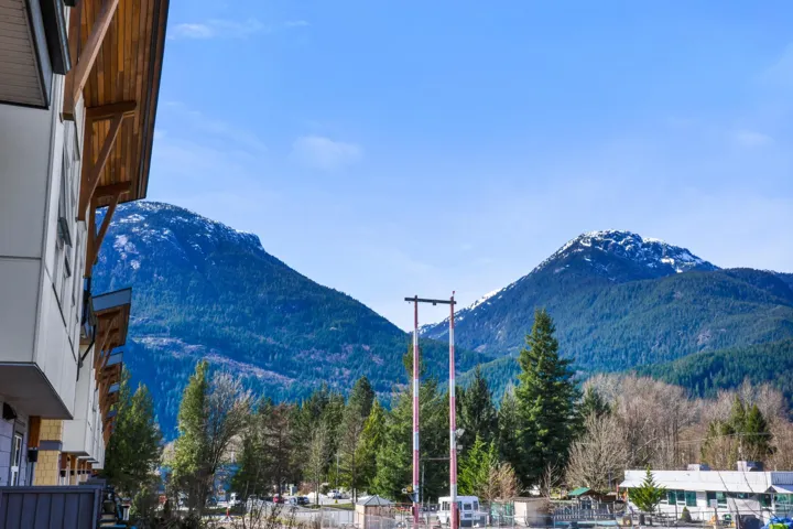 View of mountain backdrop