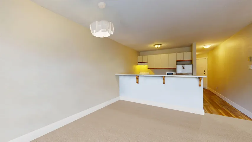 Virtually staged with no furniture