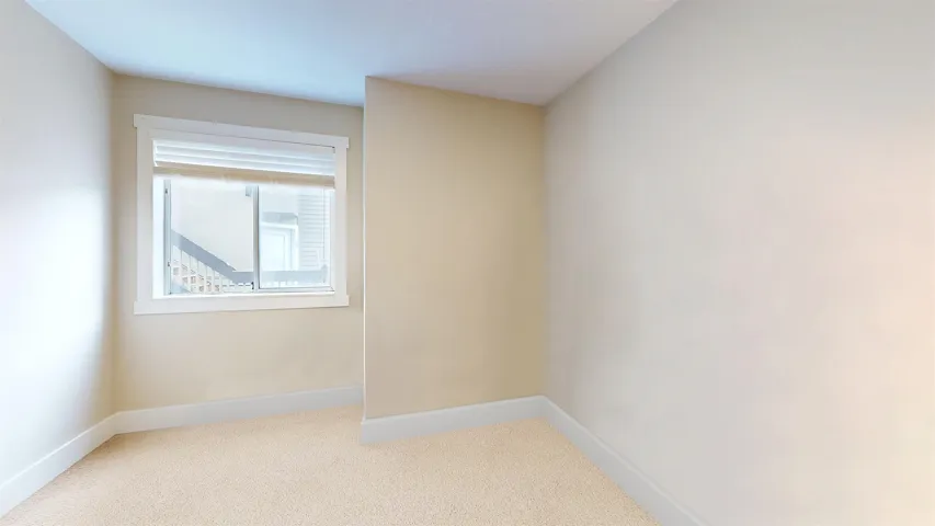 Virtually staged with no furniture