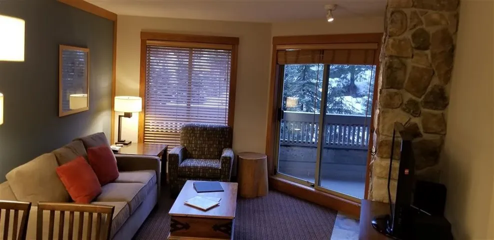 View of living area