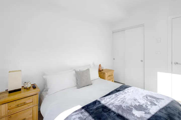 Bedroom with a closet