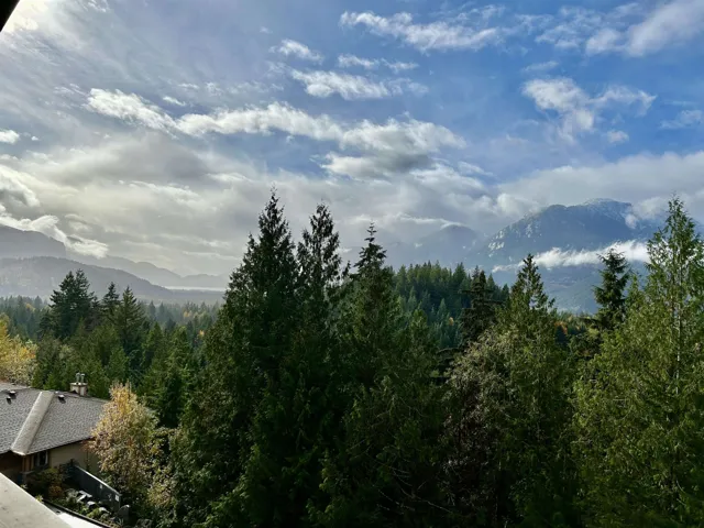 View of mountain backdrop and water views