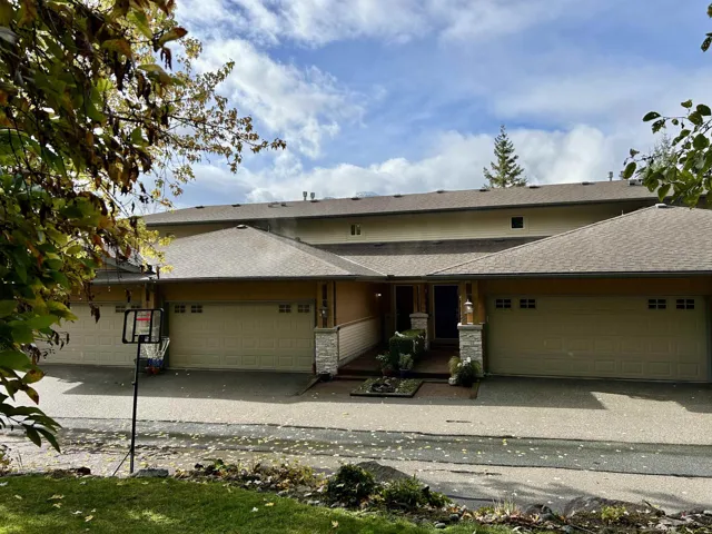 Double garage situated beside the trails