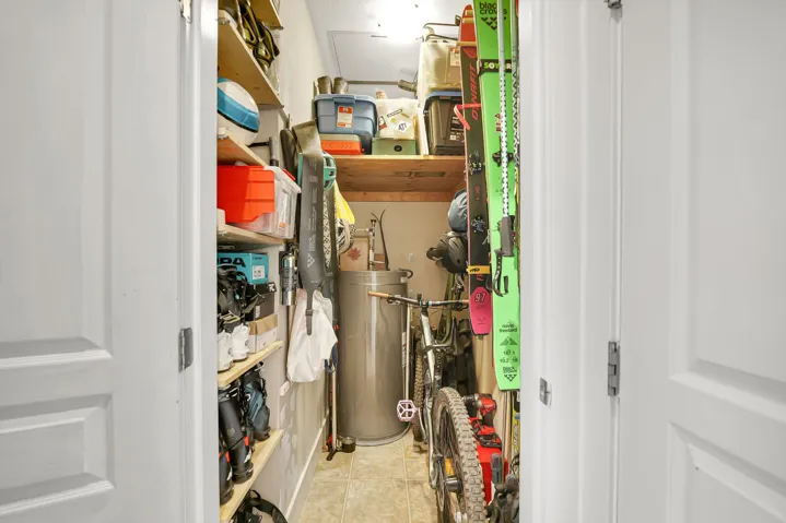 View of storage room