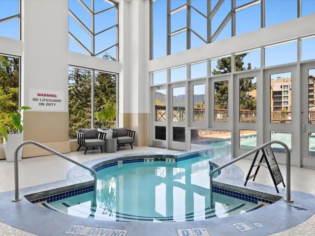 View of pool